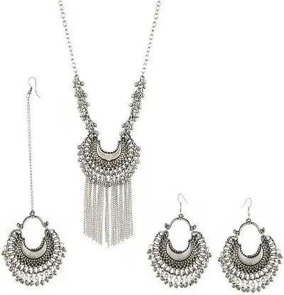 Elegant Alloy Jewellery Set For Women and Girls