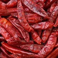 LJL Traders Red Chilli / Lal Mirch - Stemless Hot Dried Red Chilli /Sabut lal Mirch/ Red Chilli Whole (Product of Kerala) 300 gm-thumb1