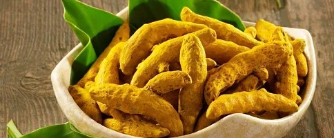 LJL Traders Dried Turmeric Sticks / Haldi Gatiya / Haldi Sabut / Whole Haldi (Product of Kerala) 200 gm-thumb1