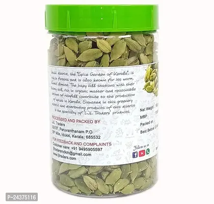 LJL Traders Green Cardamom / Choti Elaichi / Ilaichi Seeds Natural Whole - Product of Kerala. 150 Gram-thumb4