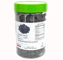 LJL Traders Indian Black Raisins Seeded / Dry Grapes / Kismis / Kishmish (Product of Kerala) 200 gm-thumb1