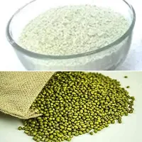 LJL Traders Ayurvedic Homemade Green Gram Powder (Moong Dal) - 100 g ( Pack of - 2 )-thumb1