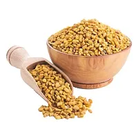 LJL Traders Dried Fenugreek Seeds | Whole Methi Dana Seeds |Methi Seeds for Weight Loss, Cooking -400 Grams-thumb1