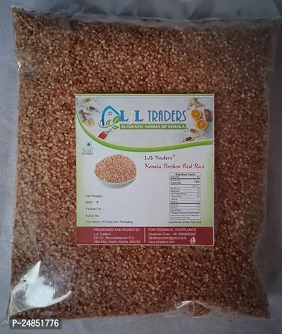 LJL Traders Kerala Broken Red Rice/Nurukkari/Podiari for Porridge (Product of Kerala) - 1.5 Kg-thumb0