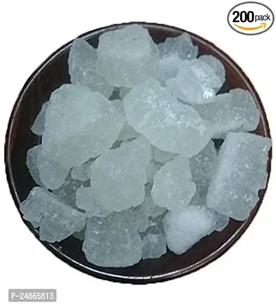 LJL Traders White Crystal Sugar/Dala Misri Crystal/White Kalkandam/Mishri Sugar Crystal/Dhaga Mishri (Product of Kerala) - 200 g-thumb0