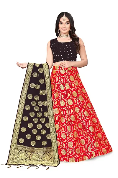 Girls Jaquard Lehenga Cholis 