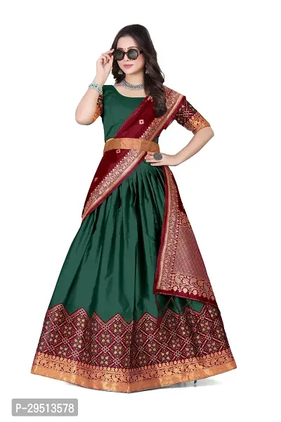 Trendy Brocade Designer Lehenga Choli set-thumb0