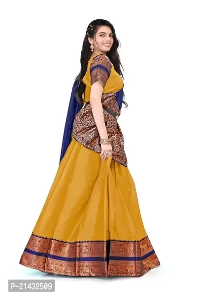 TIRUPATI ENTERPRISE New Designed South Indian Lehenga Choli For women And Girls.-thumb2