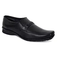 STYLIANO Formal Derby Style Shoes for Men, (Art116-FRM-Blk) Black-thumb1