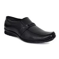 STYLIANO Formal Derby Style Shoes for Men, (Art110-FRM-Blk) Black-thumb1