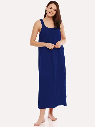 Women's Solid Nightdress