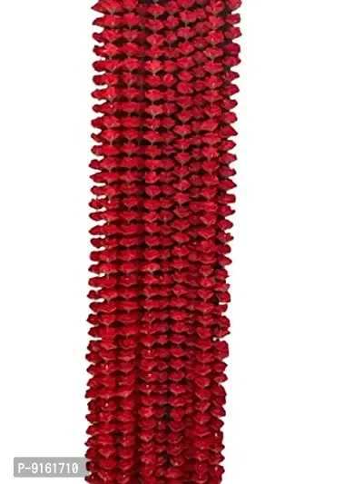 Artificial Red Ross Garland For Decoration-thumb4
