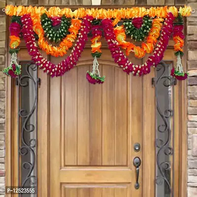 SHREYA-FASHION - Artificial Flowers Garlands Hanging Door Toran Latkans for All Festivals and Special Events ,Home, Office,Garden-thumb0