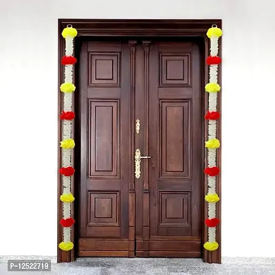 SHREYA-FASHION - Artificial Marigold Flowers Door Hangings for Home, Office, Garden Decorations Diwali, All Festivals-thumb0