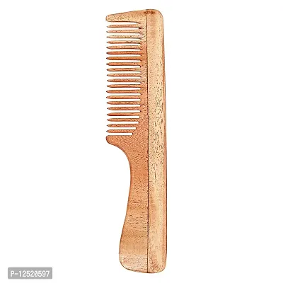 CartKing Neem Wooden/Wood Comb For Women & Men Hair Growth - Helps In Prevention Of Hair Fall & Anti Dandruff Trait - Naturally Prepared in Villages of Bengal- Best & Original Neem Pocket Comb-thumb5