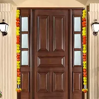 SHREYA-FASHION?- Artificial Marigold Fluffy Flower Door Toran/Bandhanwar Garlands Hanging Door Toran, Doorway for All Festivals and Special Events, Home, Office, Garden Diwali Decorations (3)-thumb2