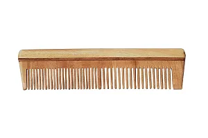CartKing Neem Wooden/Wood Comb For Women & Men Hair Growth - Helps In Prevention Of Hair Fall & Anti Dandruff Trait - Naturally Prepared in Villages of Bengal- Best & Original Neem Pocket Comb-thumb2