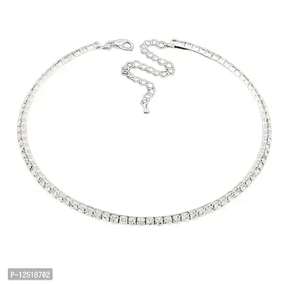 SHREYA-FASHION - Swarovski Crystal Choker Necklace For women and girls ( Pack of 1 )-thumb0