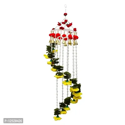 SHREYA-FASHION?- Artificial Marigold Lili Flower Garlands Chandelier, Jhoomar (Reusable Flowers Hanging)-thumb0