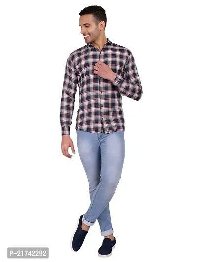 Classic Cotton Long Sleeves Casual shirt For Men-thumb0