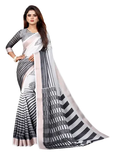 Best Selling Cotton Saree with Blouse piece 