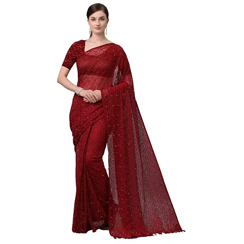 ARUSPI Women's Polyester Bollywood Fashion Saree (PC 02)