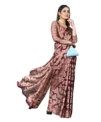 Beautiful Chiffon Printed Saree With Blouse Piece-thumb3