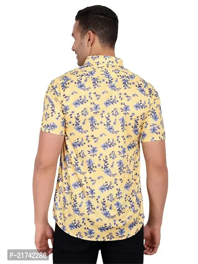Classic Lycra Short Sleeves Casual shirt For Men-thumb4