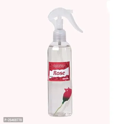 Rose Fragrance Air Freshener for Home, Office and Car Long-Lasting Room Freshener-250m- Pack of 5-thumb0