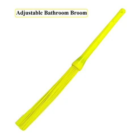 Bathroom Plastic Broom, Adjustable Plastic Broom, Roof  Floor Cleaning Wet and Dry Broom