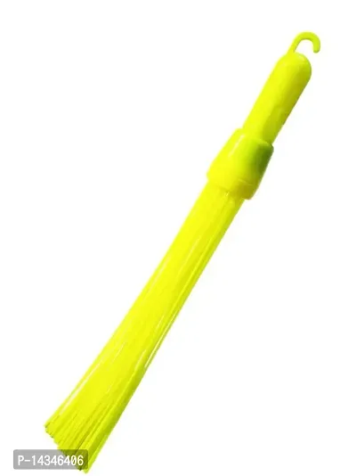 Plastic Broom, kharata Jhadu for Bathroom Cleaning Long Lasting Plastic Wet and Dry Broom