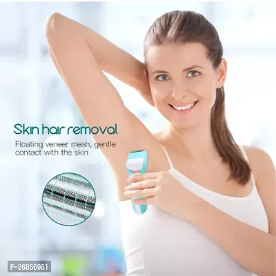 New 3in 1 Natural hair remover Machine Cum Callus Remover Razor Epilator Grooming Kits-thumb3