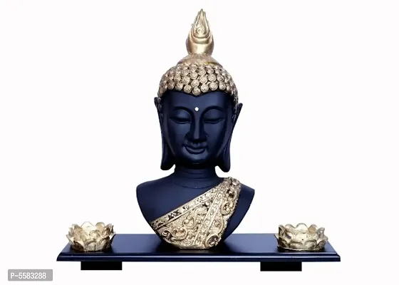 MEDITATING BUDDHA STATUE HOME DECOR-thumb0