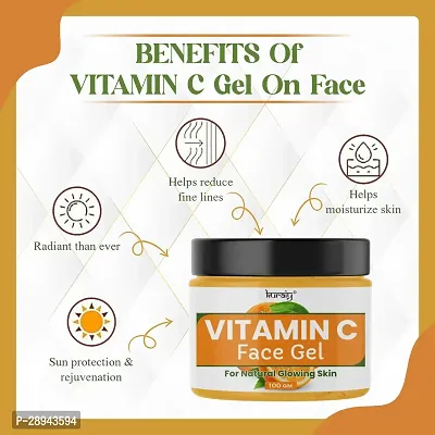 KURAIY VITAMIN C Gel Facial Natural Beauty Products Skin Care 100GM-thumb2