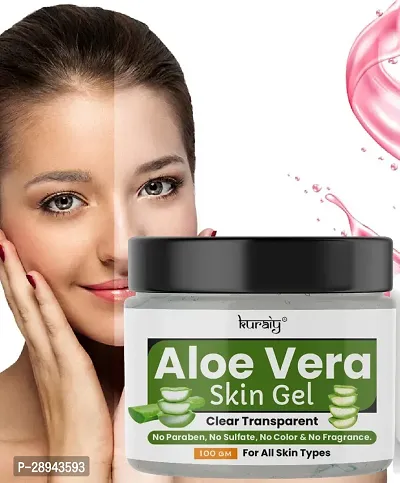 KURAIY ALOEVERA Natural Face Gel Moisturizer Acne Treatment Gel For Skin Repairing