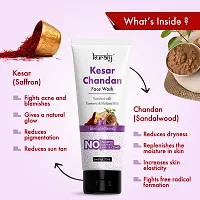 Kesar Chandan Skin Lightening  Tan Removal Face Wash, for Natural Glow  Spotless Skin-thumb2