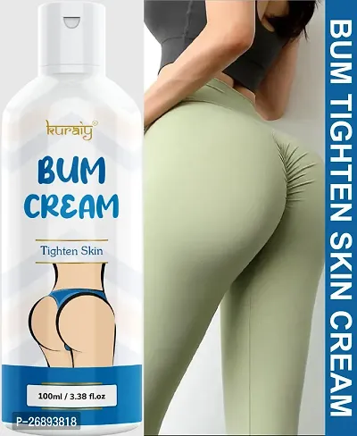KURAIY Natural Buttock Enlargement Cream Sexy Hip Butt Enlarger Enhancement Lift Up Enlarge Butt Plant Extract Effective Body Lotion