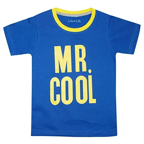 Stylish Round Neck T-Shirts For Boys