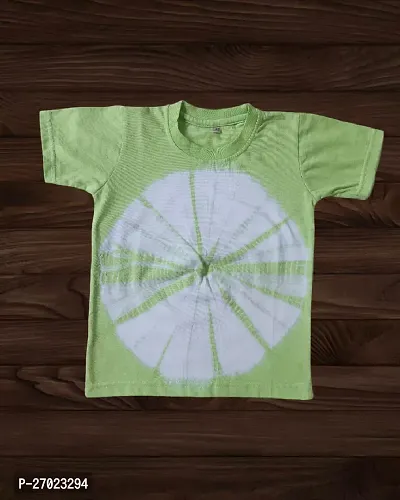 Boys casual Green T-shirt