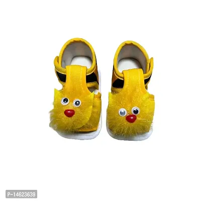 Baby Shoes for baby boys and Girls Unisex New born Booties | First Walking | Baby Shoes  Sandals with Anti Slip Sole | Baby Footwear | Toe to Heel Length=12cm(3 to12 Months)-thumb0