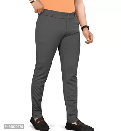 Stylish Polycotton Formal Trousers-thumb0