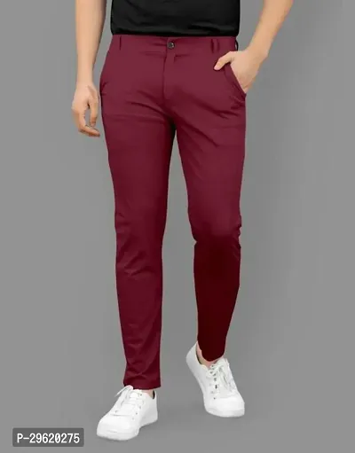 Stylish Polycotton Formal Trousers-thumb0