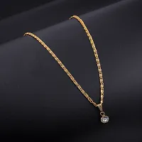 Stylish Golden Alloy Statement  Chains For Women Pack of 4-thumb2