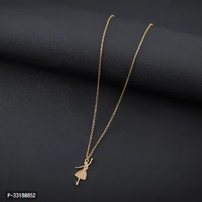 Stylish Golden Alloy Statement  Chains For Women Pack of 4-thumb5