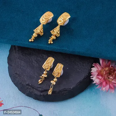 Exclusive Earrings Combo Of 2 For Girls And Womens Design By Delfa-thumb0