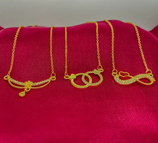 Stylish Golden Alloy Chain