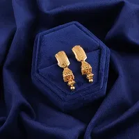 Golden Alloy  Jhumkas Earrings For Women Pack of 2-thumb2