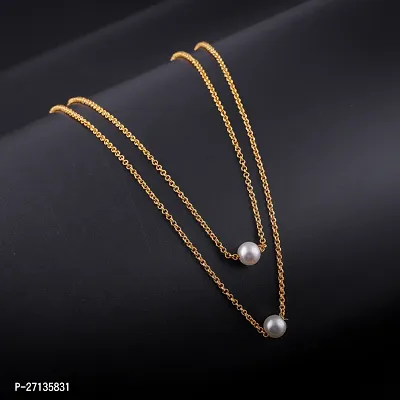 Exclusive Necklace Chain Combo of 5  For Womens And Girls-thumb5