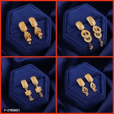 Exclusive Earrings Combo Of 4 For Girls And Womens Design By Delfa