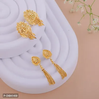 Exclusive Earrings Combo Of 2 For Girls And Womens Design By Delfa